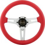 ΤΙΜΟΝΙ SHARAV 315 ΚΟΚΚΙΝΟ 315mm ΔΕΡΜΑΤΙΝΟ ΤΡΙΑΚΤΙΝΟ ΜΕ ΑΣΗΜΙ ΛΑΜΑ