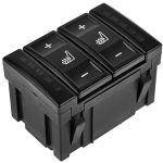 NTY – Διακόπτης Θέρμανσης Καθισμάτων για Ford Mondeo IV 2007+ με Μαύρο Design OE BS7T19K314AB για Σταθερή Λειτουργία και Έλεγχο - 1 Τεμ. (EWS-FR-028)