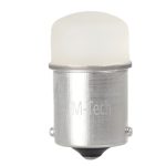 R5W/R10W 12V BA15s LED 9xSMD3014 ΛΕΥΚΟ (ΜΟΝΟΠΟΛΙΚΟ) BLISTER 2ΤΕΜ. M-TECH