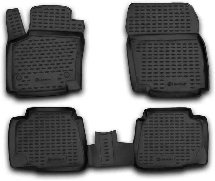 mond.wm.b848b45 ΠΑΤΑΚΙΑ ΣΕ ΣΚΑΦΗ TPE ΛΑΣΤΙΧΟ ΓΙΑ FORD MONDEO 05/2007+ ΣΕ ΜΑΥΡΟ ΧΡΩΜΑ NOVLINE - 4 ΤΕΜ. - Image 1