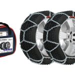 Amio - Αλυσίδες Χιονιού 4x4 16mm KB-225 για Ισχυρή Πρόσφυση σε SUV & Επαγγελματικά Οχήματα με Αντοχή σε Υψηλά Φορτία και Ασφαλή Κίνηση σε Χιόνι & Πάγο - 1 Σετ (02119/AM)