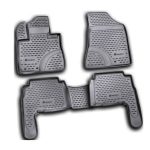 ΠΑΤΑΚΙΑ ΣΕ ΣΚΑΦΗ TPE ΛΑΣΤΙΧΟ ΓΙΑ KIA SORENTO 5D 2009-2012  ΣΕ ΜΑΥΡΟ ΧΡΩΜΑ NOVLINE - 4 ΤΕΜ.