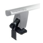 MENABO DLKIT39G KIT TYPE G ΑΚΡΑ (ΠΟΔΙΑ) ΓΙΑ ΜΠΑΡΕΣ ΟΡΟΦΗΣ DELTA / OMEGA BLACK / SILVER  - 1 ΣΕΤ. (10010/MB)
