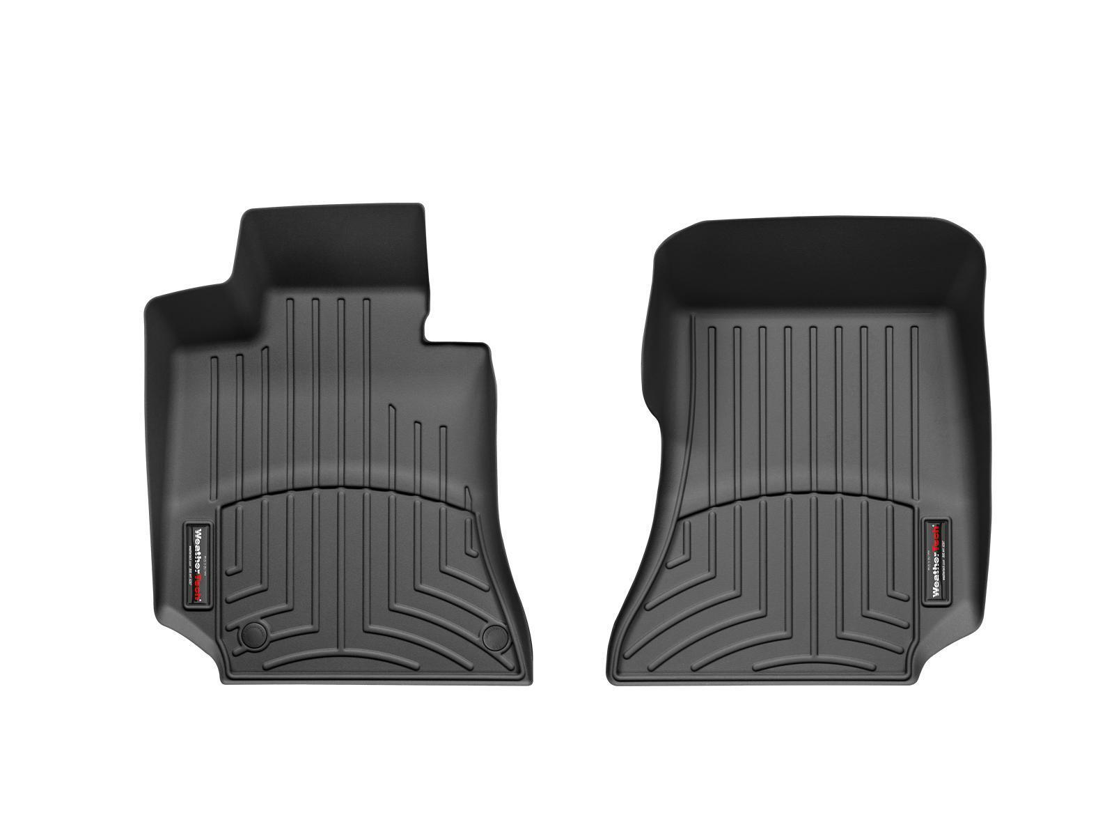 wt442581 ΠΑΤΑΚΙΑ ΓΙΑ MERCEDES E-KLAS S212 2009-2013 ΜΠΡΟΣΤΙΝΑ ΜΑΥΡΑ WEATHERTECH- 2ΤΕΜ - Image 1
