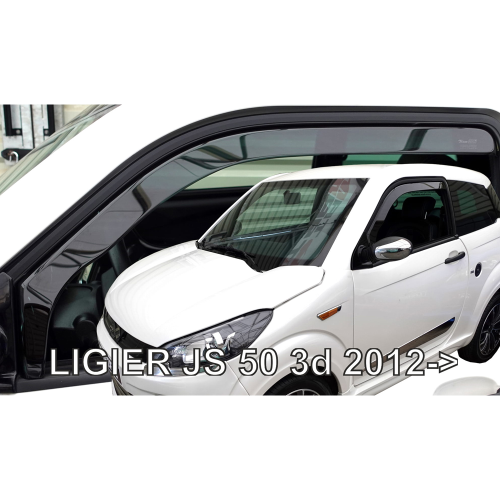 ΑΝΕΜ.29913_1 ΑΝΕΜΟΘΡΑΥΣΤΕΣ ΓΙΑ LIGIER JS 50 3D 2013+ ΖΕΥΓΑΡΙ ΑΠΟ ΕΥΚΑΜΠΤΟ ΦΙΜΕ ΠΛΑΣΤΙΚΟ HEKO - 2 ΤΕΜ. - Image 1