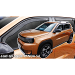 ΣΕΤ ΑΝΕΜΟΘΡΑΥΣΤΕΣ ΓΙΑ FIAT GRANDE PANTA /GRANDE PANTA HYBRID /GRANDE PANDA ELECTRIC 5D 2025+ ΖΕΥΓΑΡΙ ΑΠΟ ΕΥΚΑΜΠΤΟ ΦΙΜΕ ΠΛΑΣΤΙΚΟ HEKO