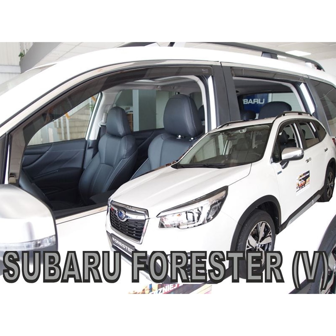 ΑΝΕΜSET28528 ΑΝΕΜΟΘΡΑΥΣΤΕΣ ΓΙΑ SUBARU FORESTER 5D 2019+ ΣΕΤ ΑΠΟ ΕΥΚΑΜΠΤΟ ΦΙΜΕ ΠΛΑΣΤΙΚΟ HEKO - 4 ΤΕΜ. - Image 1