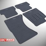 Cik - ΠΑΤΑΚΙΑ ΑΥΤΟΚΙΝΗΤΟΥ ΑΠΟ ΛΑΣΤΙΧΟ ΓΙΑ AUDI A6 2011-2018 / A7 2010-2018 ΣΕ ΜΑΥΡΟ ΧΡΩΜΑ ΜΕ ΚΟΥΜΠΩΜΑΤΑ - 4 ΤΕΜ. (RM.AU.0004/CK)