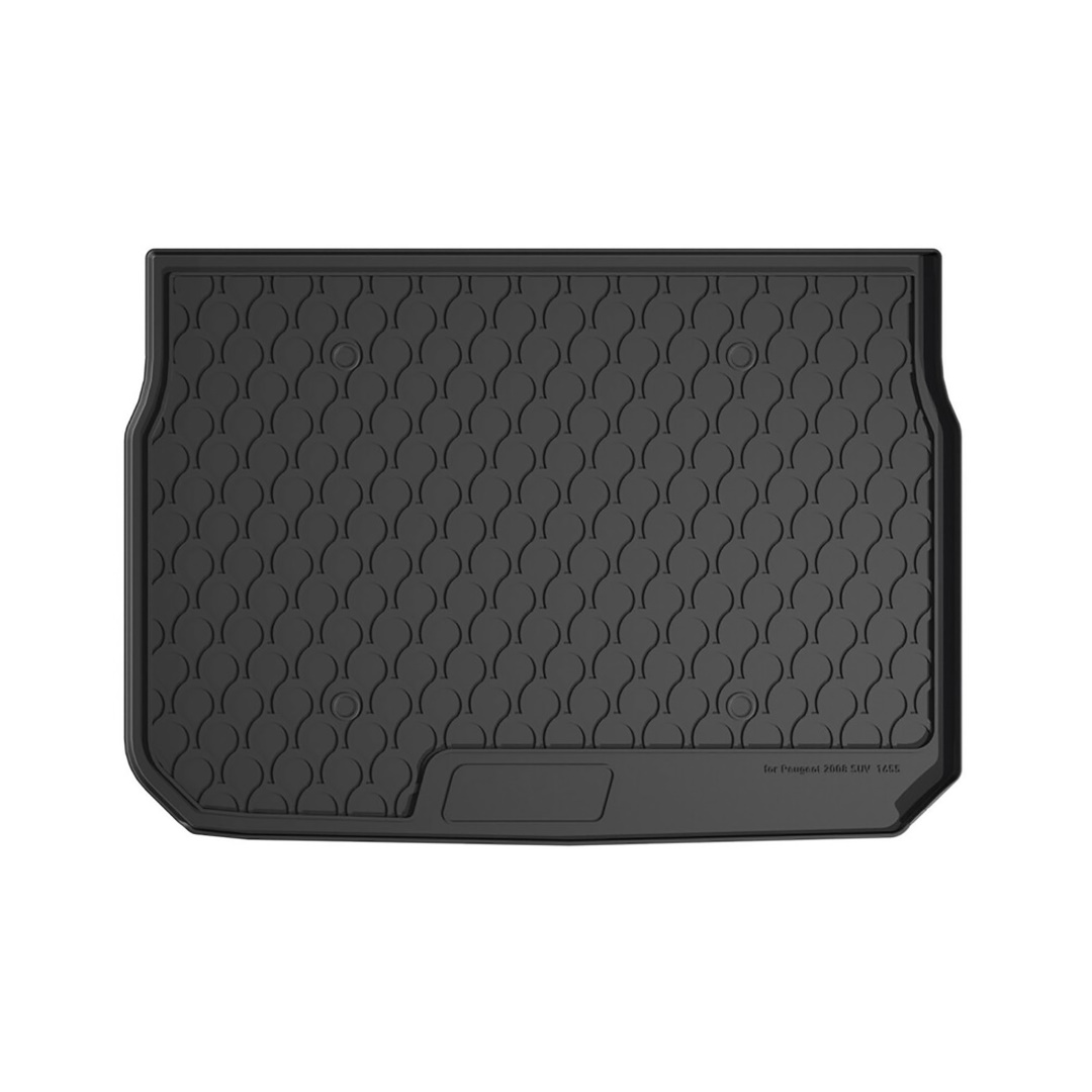 ΧΕL25407 ΠΑΤΑΚΙ ΣΚΑΦΗ ΠΟΡΤ ΜΠΑΓΚΑΖ ΓΙΑ PEUGEOT 2008 06/2013-11/2019 SUMISURA TRUNK MAT ΑΠΟ ΑΟΣΜΟ, ΜΗ ΤΟΞΙΚΟ, ΟΙΚΟΛΟΓΙΚΟ ΚΑΙ ΑΝΑΚΥΚΛΩΣΙΜΟ ΣΥΝΘΕΤΙΚΟ ΛΑΣΤΙΧΟ ΣΕ ΜΑΥΡΟ ΧΡΩΜΑ ΜΕ ΥΠΟΔΟΧΗ ΓΙΑ ΠΡΟΕΚΤΑΣΗ L2519.8 - L2519.9 LAMPA - 1 ΤΕΜ. - Image 1