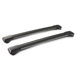ΜΠΑΡΕΣ ΟΡΟΦΗΣ ΑΛΟΥΜΙΝΙΟΥ ΜΑΥΡΗ RAIL BAR STANDARD 85cm 2ΤΕΜ. ΜΕ ΚΛΕΙΔΙ